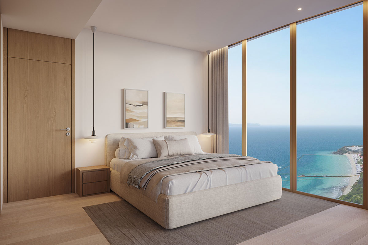 Elegance-Residence-Pattaya-2BR-Bedroom Elegance Residence – 86 Sq.m. Two Bedroom Condo For Sale