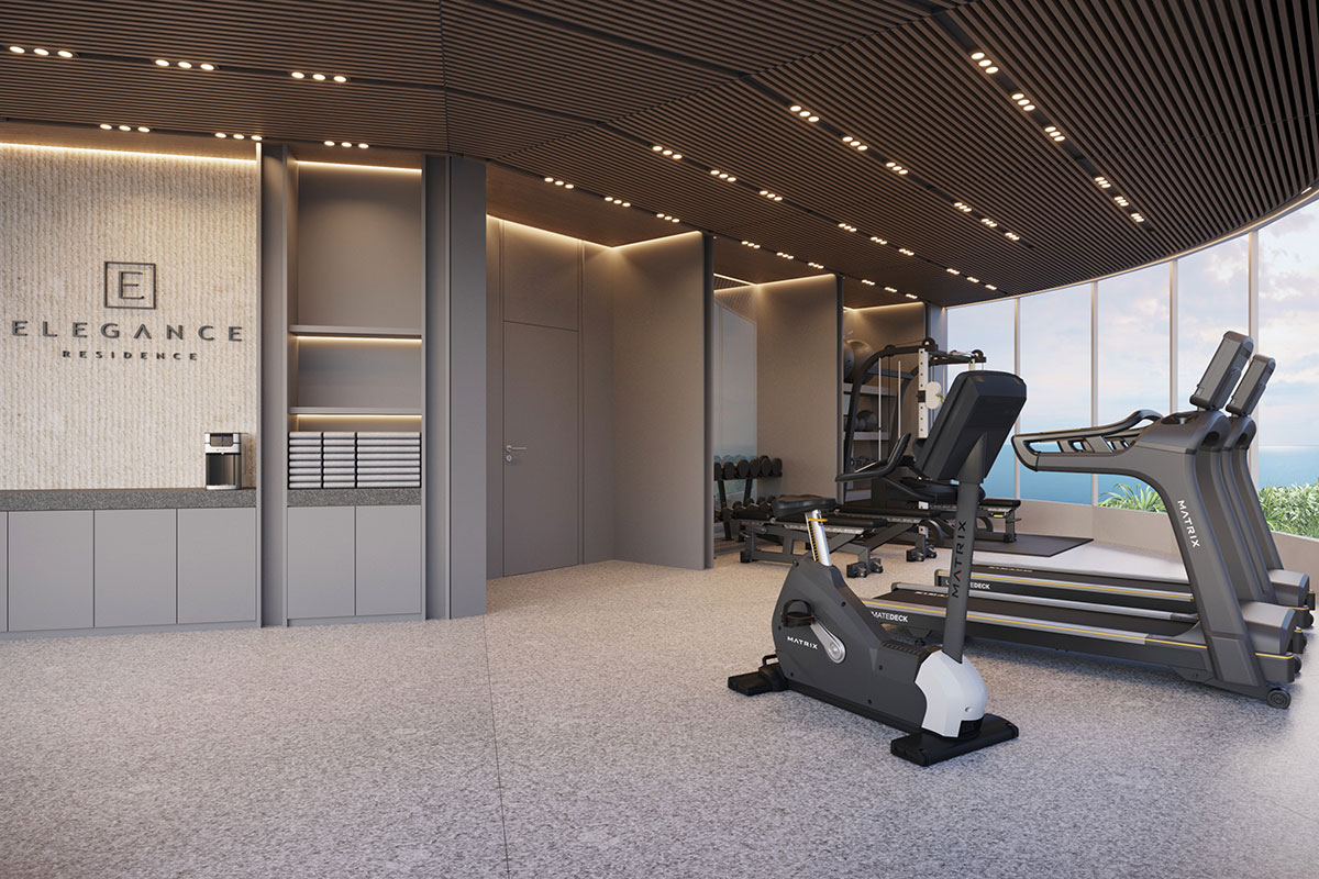 Elegance Residence boutique condominium sky fitness