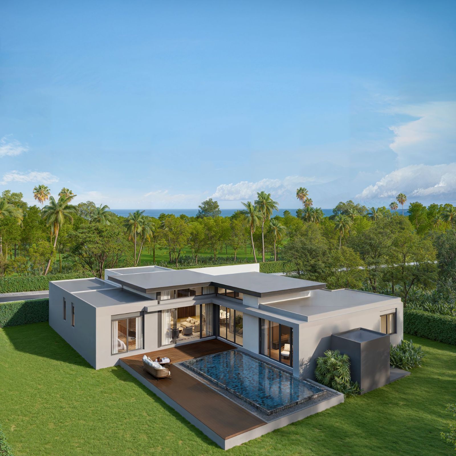 The Prospect Garnet – 3 Bedroom Pool Villa (1) 3 Bedrooms Garnet Pool Villas For Sale – Prospect Pattaya